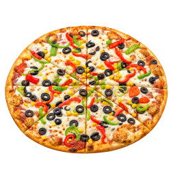بيتزا خضار و فطر - زحلة Menu