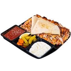 شاورما مع رز - شريقي Menu