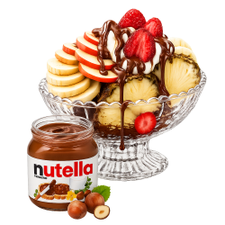 Nutella Meyve Salatası - فيتامين الأهلي Menu