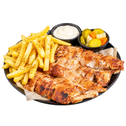 نصف كيلو شاورما دجاج فرط - شريقي Menu