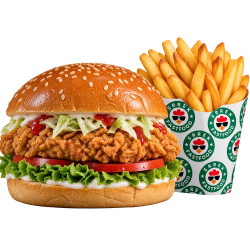 وجبة سبايسي برغر - شريقي Menu