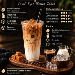 ايس كارميل للتيه - DHO Menu