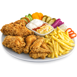 Kızarmış Tavuk - الرومنسية-Alromansiah Menu