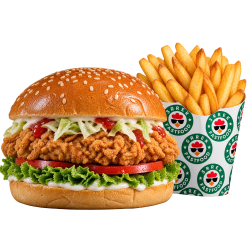 وجبة اسكلوب برغر - شريقي Menu