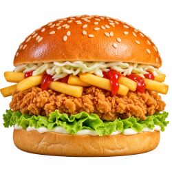 سبايسي برغر - شريقي Menu