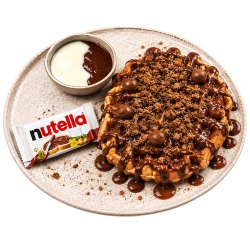 Nutella Waffle - فيتامين الأهلي Menu