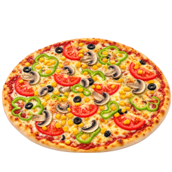 بيتزا خضار وفطر شخص واحد - زحلة Menu