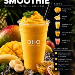 سموذي مانغو - DHO Menu